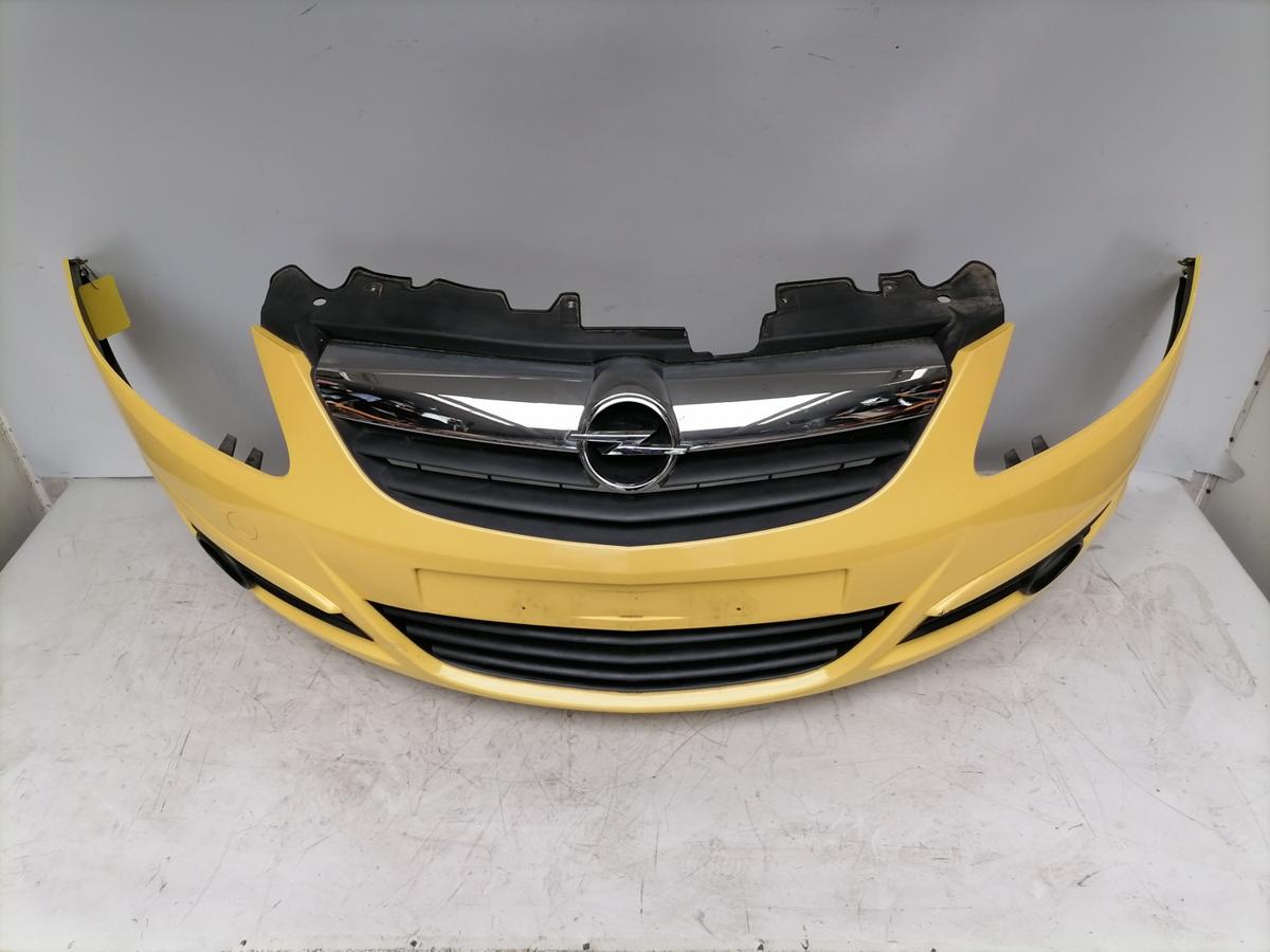 Opel Corsa D original Sto&szlig;stange Sossf&auml;nger vorn Z40Q Sunny Gelb Bj.2009